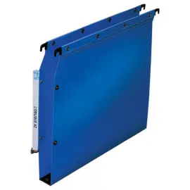 10 Dossiers suspendus pour armoires - Fond 30 mm - Bleu - ELBA photo du produit