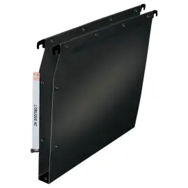 10 Dossiers suspendus pour armoires - Fond 30 mm - Noir - ELBA photo du produit