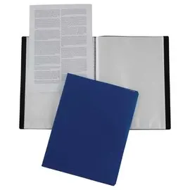Protège-documents économique - A4 - 50 pochettes - Bleu photo du produit