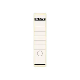 Sachet de 10 Étiquettes pour classeur à levier LEITZ 1640 (large/long) blanc photo du produit