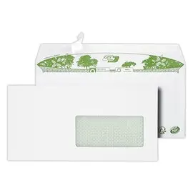 500 Enveloppes recyclées ultra-blanches DL - GPV Green photo du produit
