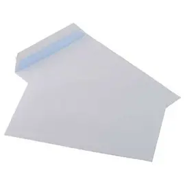 250 Pochettes blanches avec bande siliconée éco sans fermeture - 229 x 324 mm - 90g - GPV photo du produit