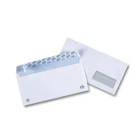 500 Enveloppes blanches à fenêtre - 80 g - 110 x 220 mm - GPV EVERYDAY photo du produit