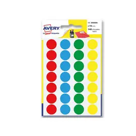 Etui de 144 pastilles adhésives - Ø 15 mm - AVERY photo du produit