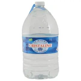 2 Bonbonnes d'eau 5 litres - CRISTALINE photo du produit
