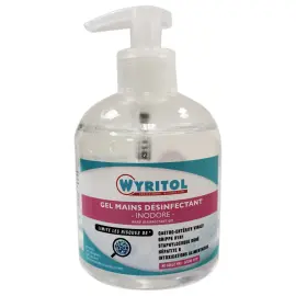 Flacon gel désinfectant hydro-alcoolique - WYRITOL photo du produit