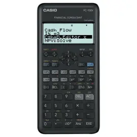 Calculatrice financière - CASIO - FC 100 V photo du produit