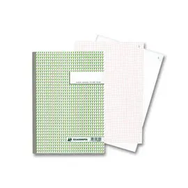 Manifold autocopiant imprimé quadrillé - 21x29,7cm - EXACOMPTA photo du produit