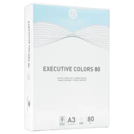 Ramette de 500 feuilles papier couleurs pastel A3 Executive Colors - Bleu - FIDUCIAL photo du produit