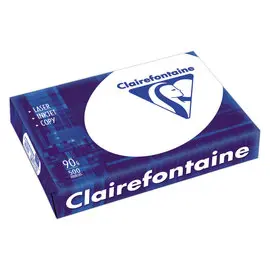 5 ramettes de papier extra-blanc A3 CLAIREFONTAINE Clairalfa 90g photo du produit