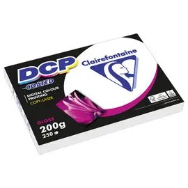 Ramette de 125 feuilles de papier A3 - 200g - CLAIREFONTAINE DCP COATED photo du produit