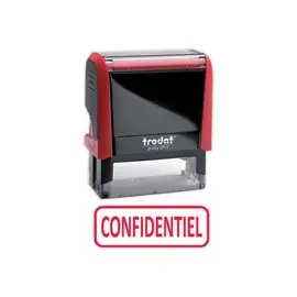 Timbre formule commerciale - 'Confidentiel' - TRODAT photo du produit