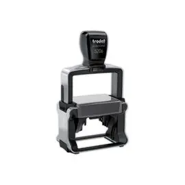 Tampon personnalisable professionnel Métal Line 5206 - 8 lignes - TRODAT photo du produit