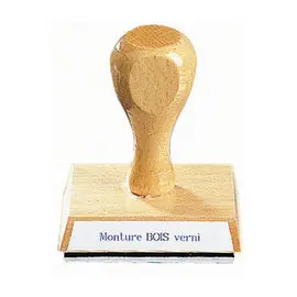 Tampon bois - 1 ligne photo du produit