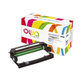 Tambour eq. LEXMARK 12A8302, DELL 593-10078, IBM 75P5712 - Haute capacité - Noir - OWA photo du produit