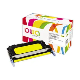 Toner éq. HP Q7582A, CANON 711Y - Jaune - OWA photo du produit
