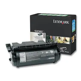 Toner LEXMARK noir 12A7462 photo du produit