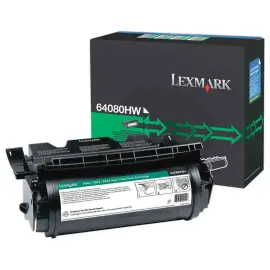 Toner LEXMARK 64080HW Remanufacturée noire photo du produit