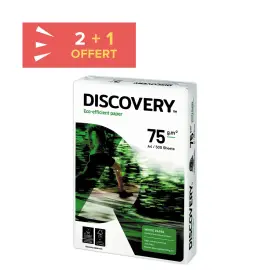 10 Ramettes (2 500 feuilles) - A4 - 75g - DISCOVERY photo du produit