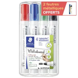 8 Marqueurs effa&ccedil;ables Lumocolor 351 - Staedtler photo du produit