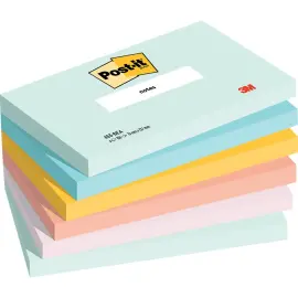 6 Notes Beachside 76 x 127 mm - 100 feuilles - POST IT photo du produit