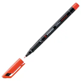 Marqueur OHPen permanent - Pointe super fine - Rouge - Stabilo photo du produit