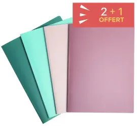 2 Prot&egrave;ges-documents 60 vues SKANDI + 1 offert - Couleur al&eacute;atoire photo du produit