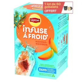 15 Infusion &agrave; froid - Rooibos et Mangue - LIPTON photo du produit