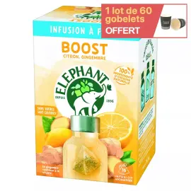 15 Infusion &agrave; froid Boost - ELEPHANT photo du produit