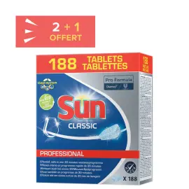 2 Pack de 188 tablettes Sun professionnelle classique photo du produit