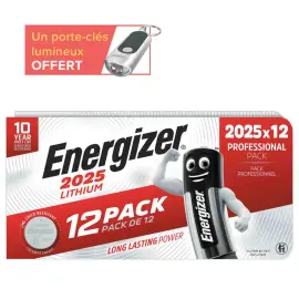 Pack de 24 piles bouton au lithium Energizer 2025 photo du produit