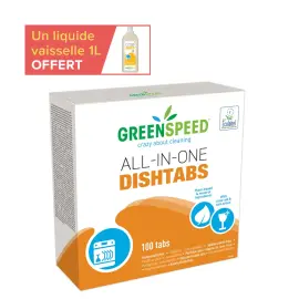 100 Tablettes pour lave-vaisselle tout en 1 photo du produit