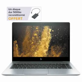 Ordinateur portable EliteBook reconditionné - 840 G4 - HP + Disque dur 500Go reconditionné offert photo du produit