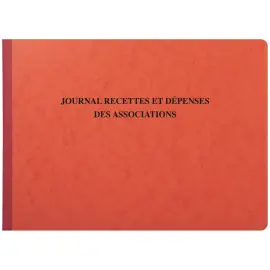 Piq&ucirc;re 27x38cm - Journal des Recettes D&eacute;penses des Associations 80 pages - EXACOMPTA photo du produit