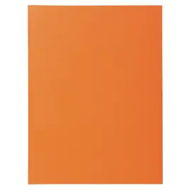 Paquet 100 chemises SUPER 210 - 24x32cm - Orange - EXACOMPTA photo du produit