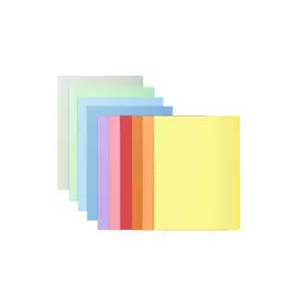 Paquet 10 chemises SUPER 210 - 24x32cm - Couleurs assorties - EXACOMPTA photo du produit