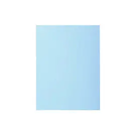 Paquet 100 chemises SUPER 160 - 24x32cm - Bleu clair - EXACOMPTA photo du produit