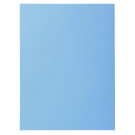 Paquet de 50 chemises 2 rabats SUPER 210 - 24x32cm - Bleu clair - EXACOMPTA photo du produit