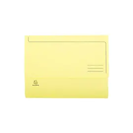 Paquet de 50 chemises poche SUPER 210 - 24,5x32,5cm - Canari - EXACOMPTA photo du produit