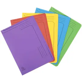 Paquet 5 chemises coin Forever&reg; - A4 - Couleurs assorties - EXACOMPTA photo du produit