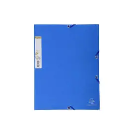 Chemise 3 rabats à élastique carte recyclée 380g/m2 Forever - A4 - Bleu clair - EXACOMPTA photo du produit