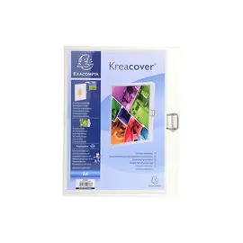Chemise dos extensible Krea Cover® - 24x32cm - Blanc - EXACOMPTA photo du produit