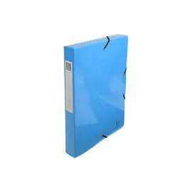Boîte de classement Iderama dos de 40mm - A4 - Bleu clair - EXACOMPTA photo du produit