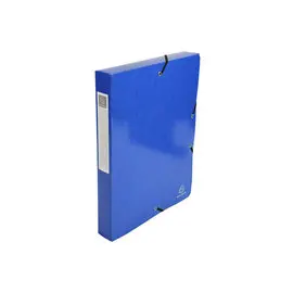 Boîte de classement Iderama dos de 40mm - A4 - Bleu foncé - EXACOMPTA photo du produit