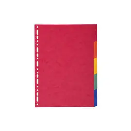 Intercalaires carte lustrée 225g 5 positions - A4 - EXACOMPTA photo du produit