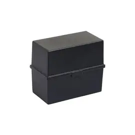 Boîte portative DIN A7 - Noir - EXACOMPTA photo du produit