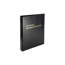 Reliure registre &eacute;conomique 32x26cm 4 anneaux - Conseils d'administration - EXACOMPTA photo du produit