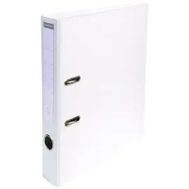 Classeur &agrave; levier PVC A4 dos de 50mm. - Blanc - EXACOMPTA photo du produit