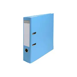 Classeur à levier polypropylène - Dos de 75 mm - Bleu clair - EXACOMPTA photo du produit