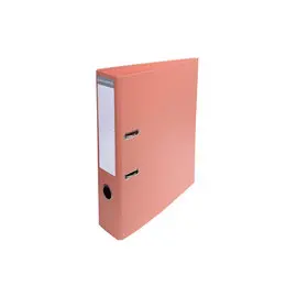 Classeur à levier PVC A4 dos de 70mm. - Saumon - EXACOMPTA photo du produit